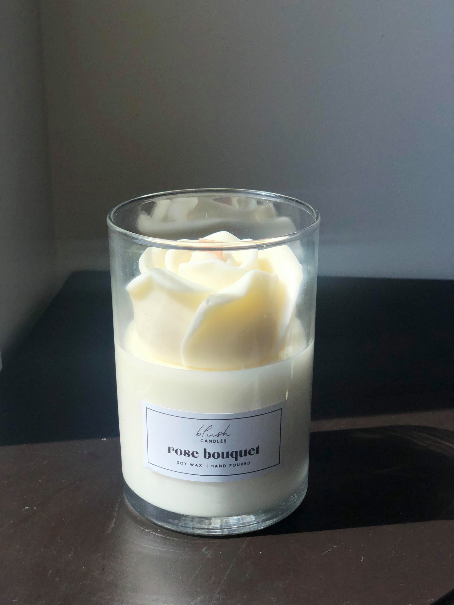 White Love in a Jar Candle