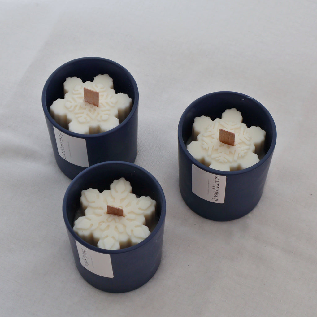 Snowflake Candle