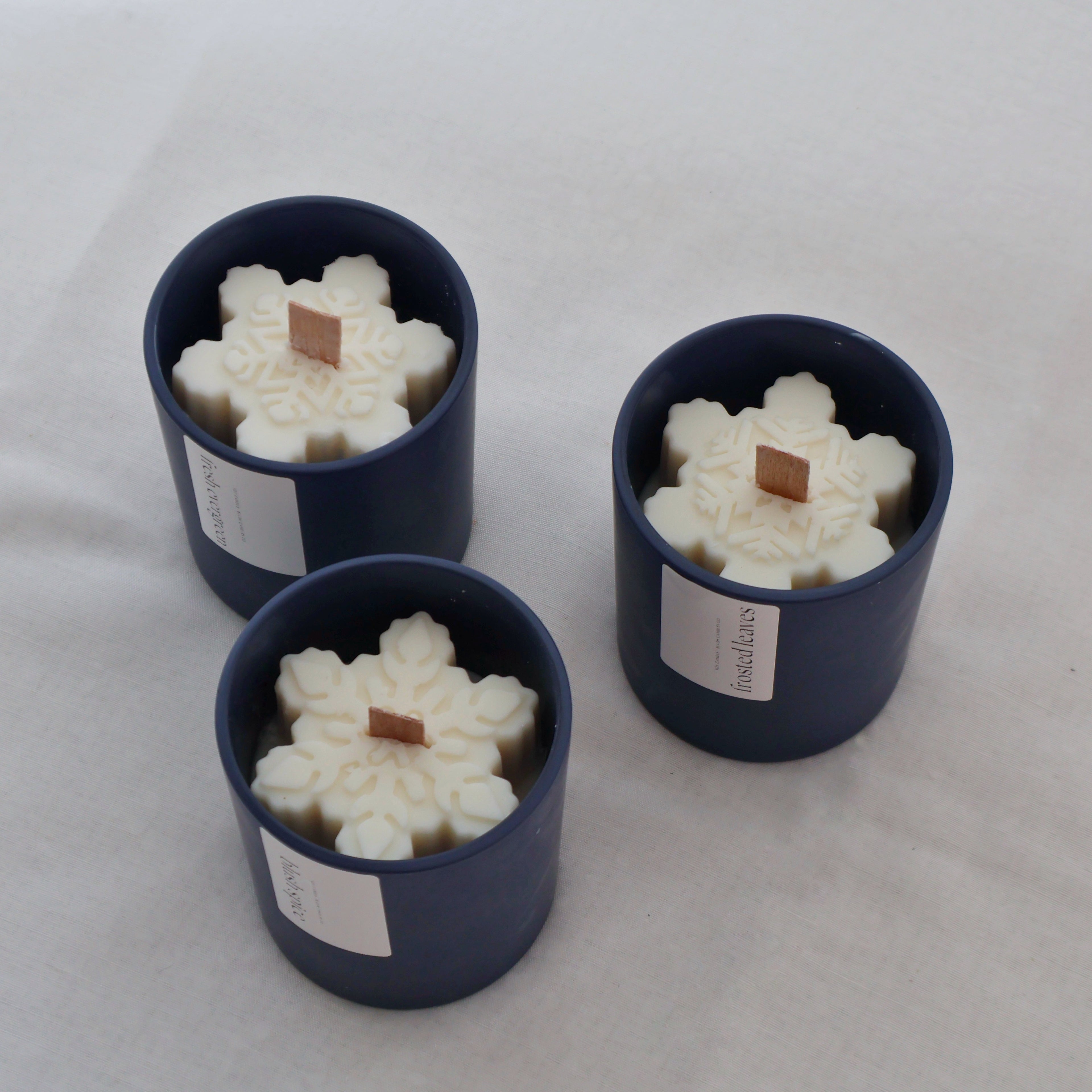 Snowflake Candle