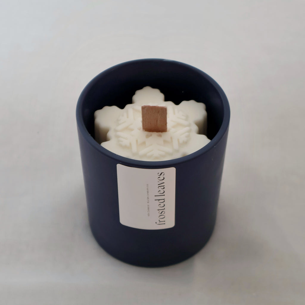 Snowflake Candle