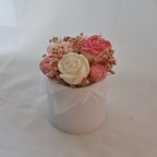 Ivory Rose Bouquet Candle