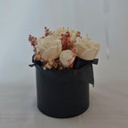 Black Rose Bouquet Candle