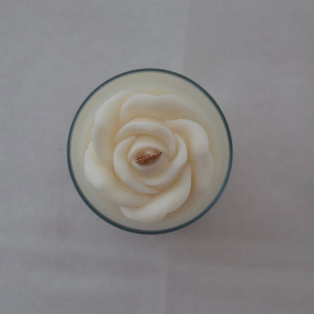 White Love in a Jar Candle