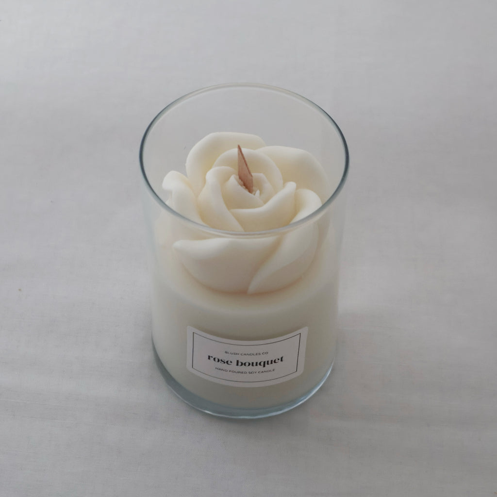 White Love in a Jar Candle