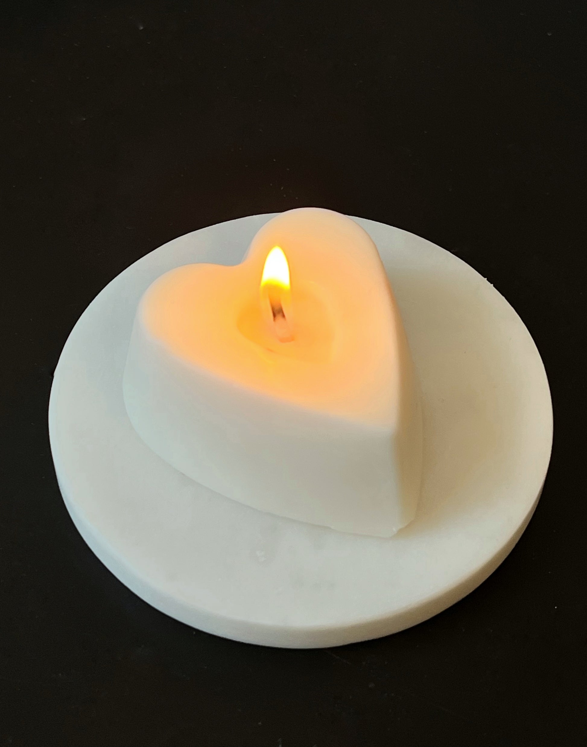 Heart Candle – Blush Candles