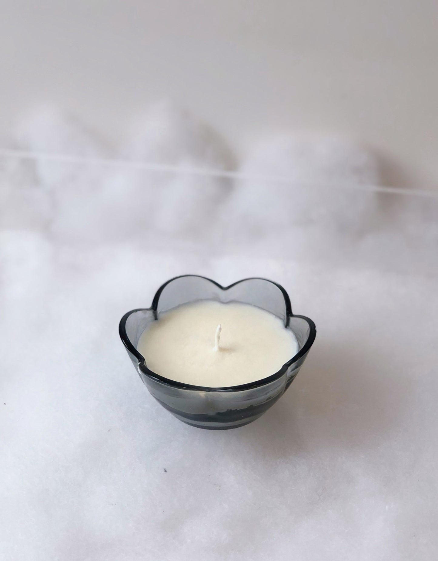 Winter Flower Candle
