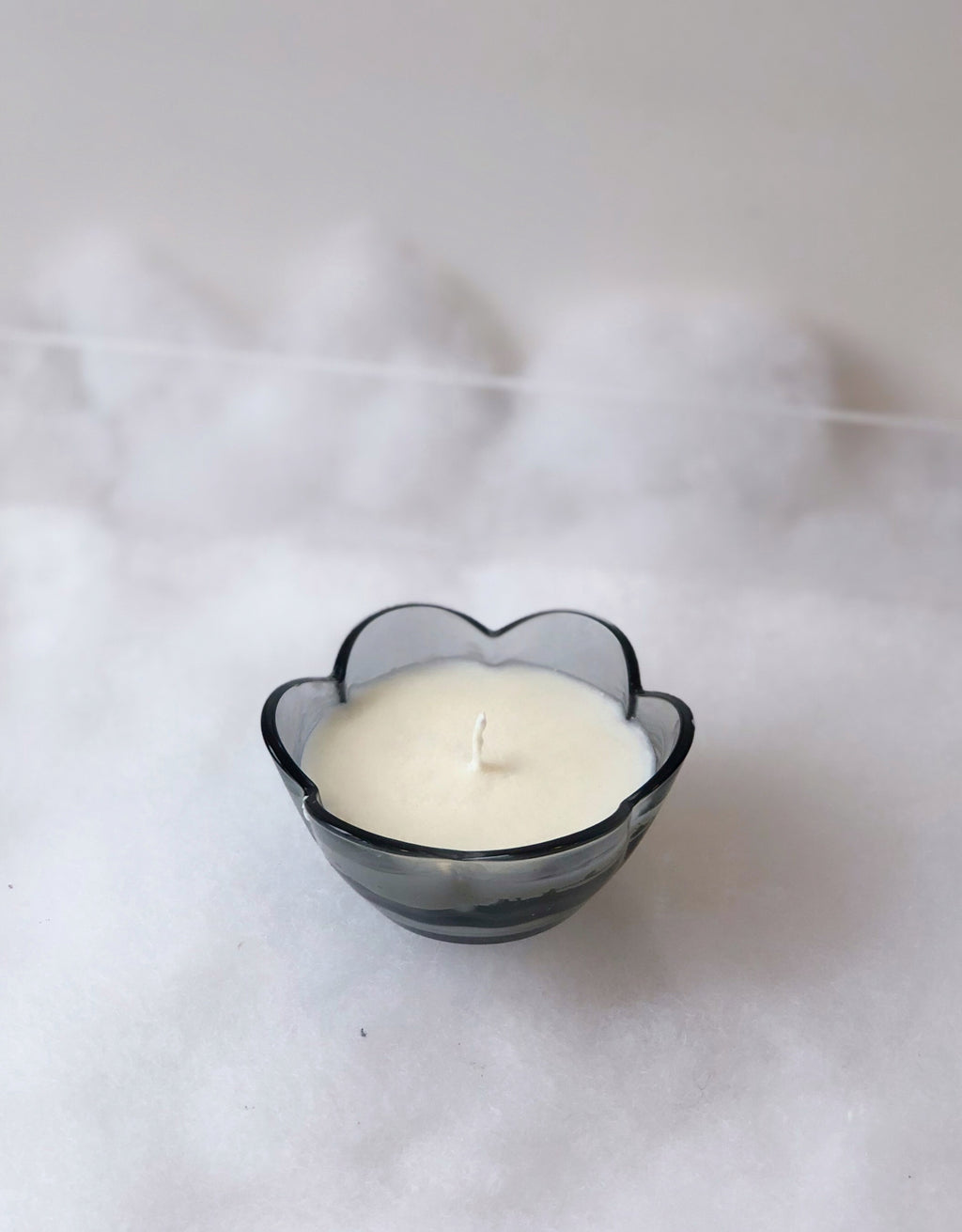 Winter Flower Candle